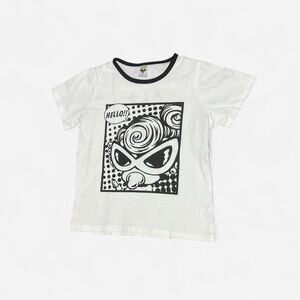 Hysteric Glamour White graphic tee pop art “ALL IS WELL”